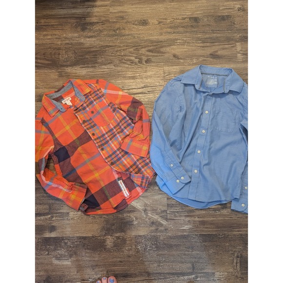 Cat & Jack Other - Cat & Jack Boys Button Down Shirt Bundle 6/7